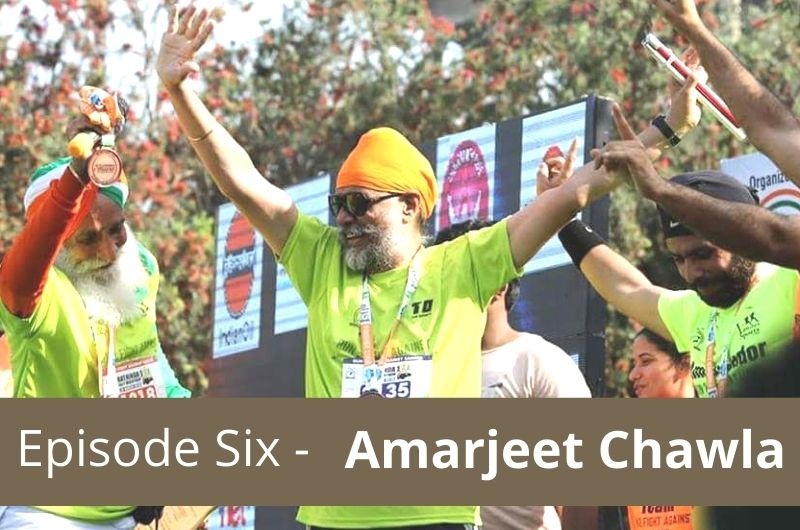 Visually impaired Amarjeet provides inspirational Vision and Fitness goals for the masses!